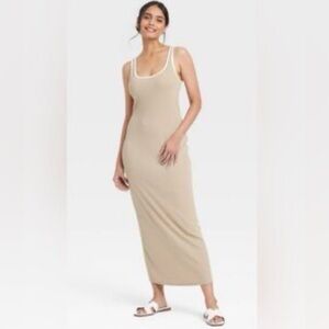 3/$18 NWT- A New Day Ribbed Tank Maxi Dress - Women’s XL